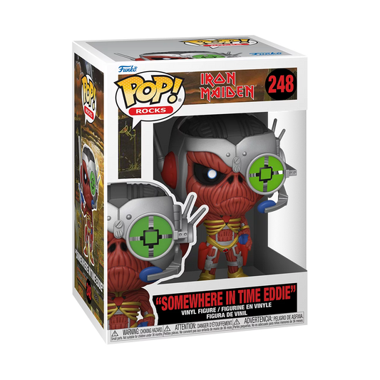 Funko POP! Rocks: Iron Maiden- Eddie- Somewhere in Time w/Chase (Styles May Vary)