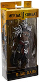 McFarlane Toys Mortal Kombat Shao Kahn (Platinum Kahn) 7" Action Figure with Accessories