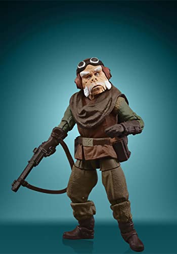 Star Wars The Vintage Collection Kuiil Toy, 3.75-Inch-Scale The Mandalorian Action Figure, Classic Toys for Kids Ages 4 and Up,F4466