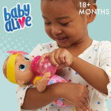 Baby Alive Sweet ‘n Snuggly Baby, Soft-Bodied Washable Doll, Includes Bottle, First Baby Doll Toy for Kids 18 Months Old and Up, Pink - Animageek