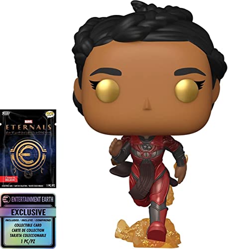 Funko POP! Eternals Makkari with Collectible Card - Entertainment Earth Exclusive