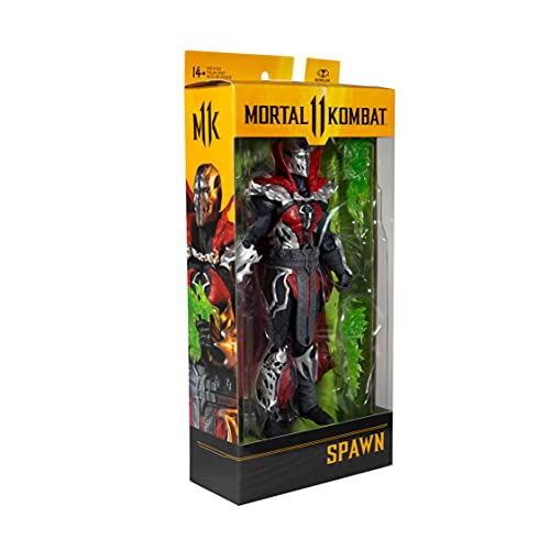 McFarlane Toys Mortal Kombat Malefik Spawn 7" Action Figure with Accessories