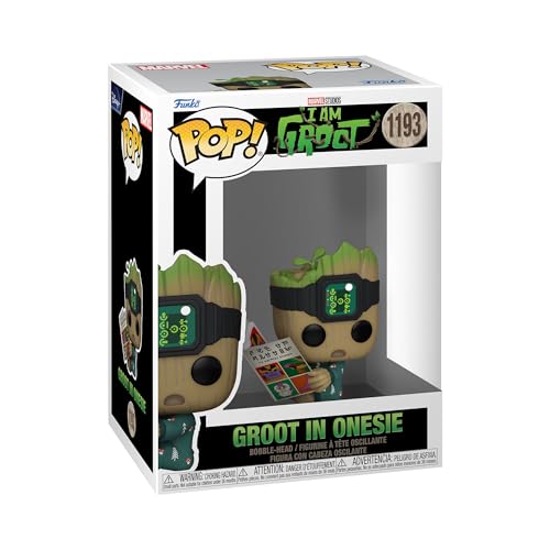 Funko POP! Marvel: I Am Groot - Groot in Onesie with Book