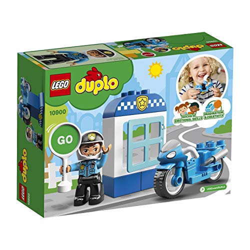 LEGO DUPLO Town Police Bike 10900 Building Blocks (8 Pieces)
