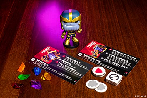 Funko Games Funkoverse: Marvel 101 1 - Thanos Marvel Comics - Game for Children &amp; Adults (Ages 10+)
