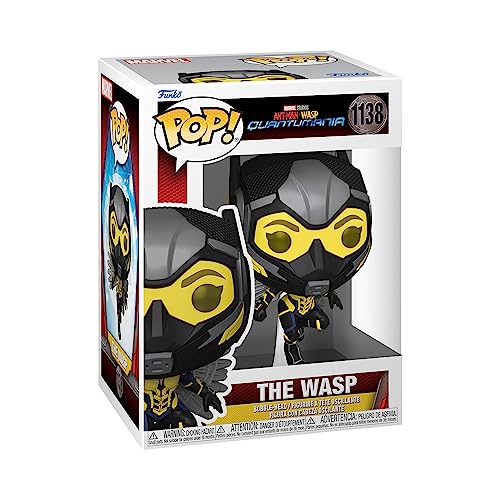 Funko POP! Marvel: Ant-Man and The Wasp: Quantumania - Wasp with Chase (Styles May Vary)