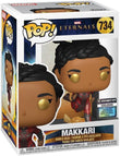 Funko POP! Eternals Makkari with Collectible Card - Entertainment Earth Exclusive